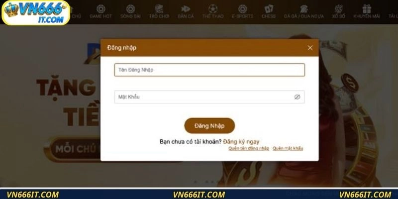 Đăng ký VN666 thành công chỉ với vài bước đơn giản