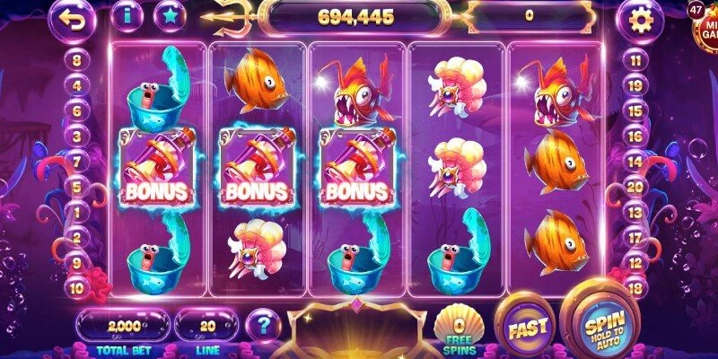 Nổ Hũ phiên bản Thủy Cung mới mẻ và cuồng nhiệt