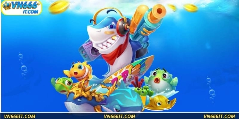 Đôi nét về tựa game bắn cá khủng long tại VN666