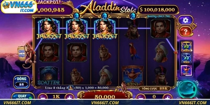 Quy tắc cược nổ hũ Aladdin chuẩn chỉnh