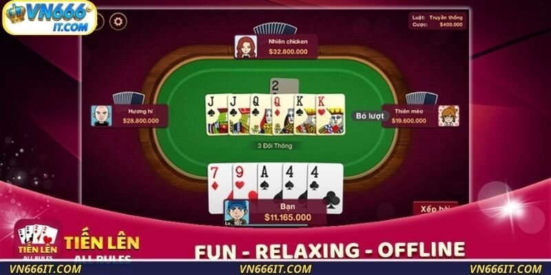 Tiến lên miền Nam là game bài quốc dân, luật chơi dễ nhớ