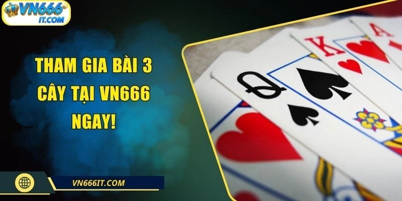 VN666 – Sân Chơi Bài 3 Cây Uy Tín, An Toàn Và Hấp Dẫn