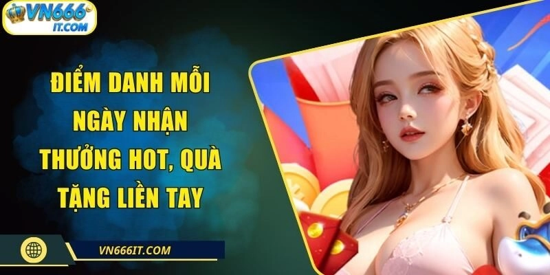 Điểm Danh Mỗi Ngày Nhận Thưởng Hot, Quà Tặng Liền Tay
